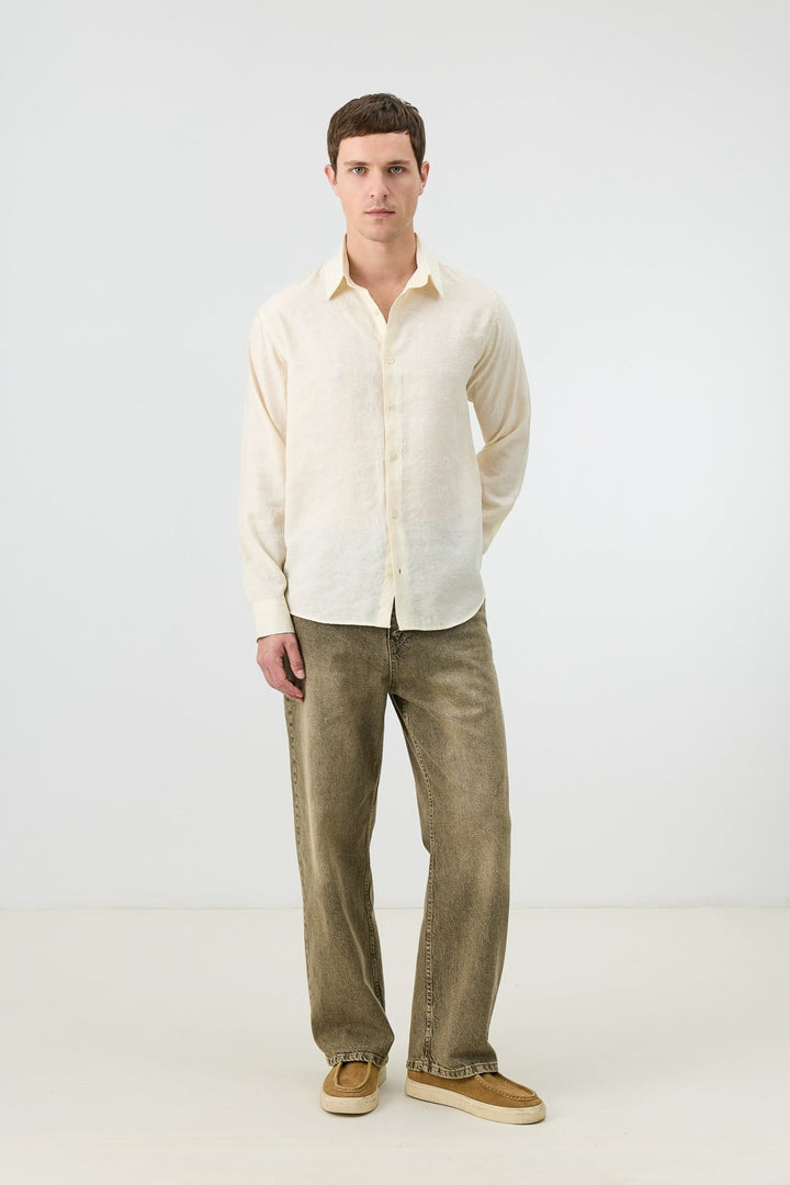ANT Men's Patterned Shirt with Modal Blend - Cuautitlán