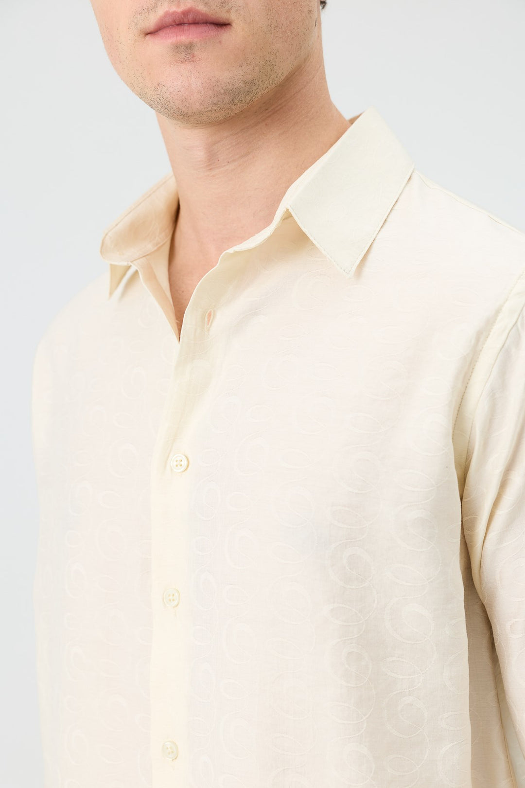 ANT Men's Patterned Shirt with Modal Blend - Cuautitlán