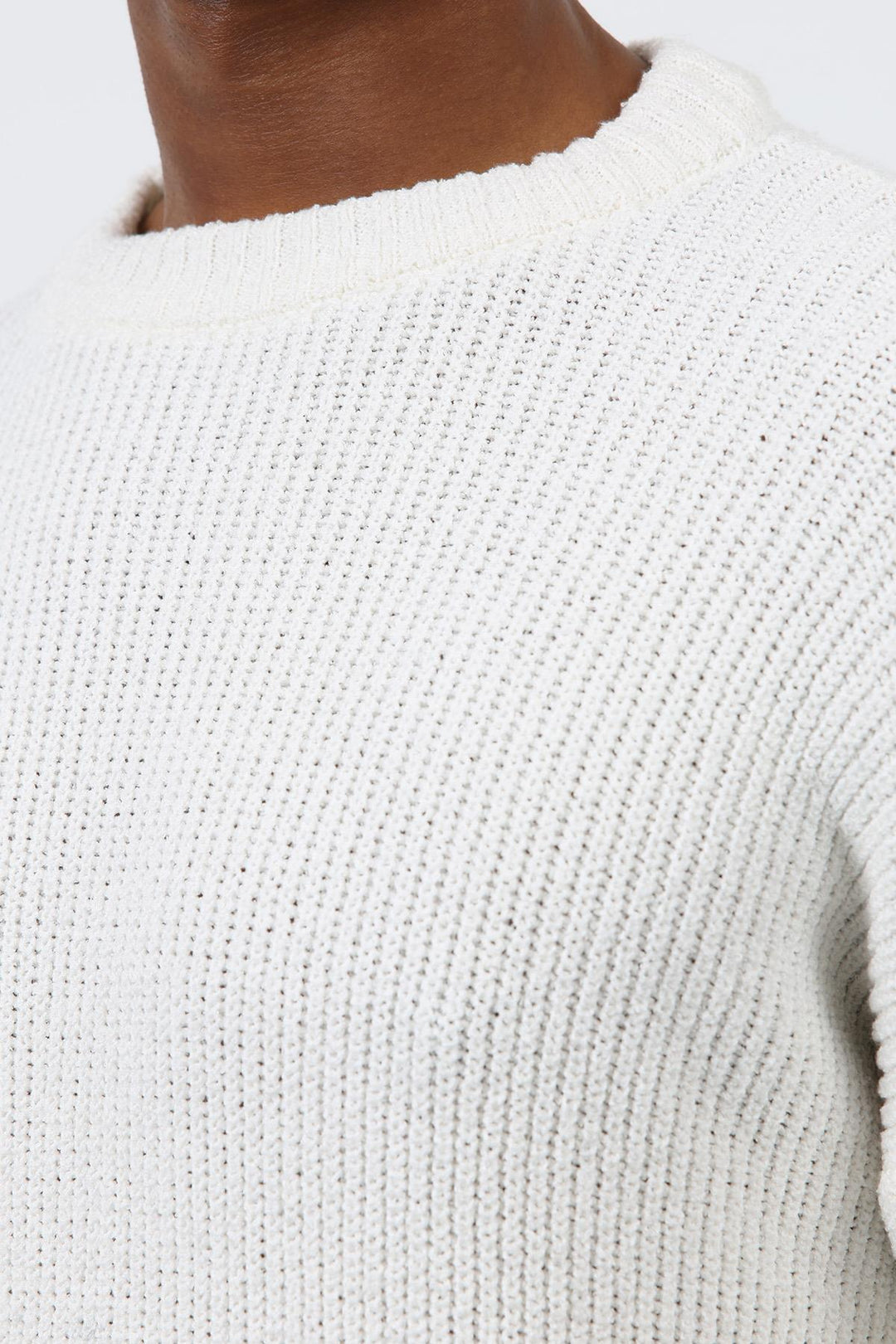 ANT Antioch Ecru Knitted Men's Sweater - Meudon