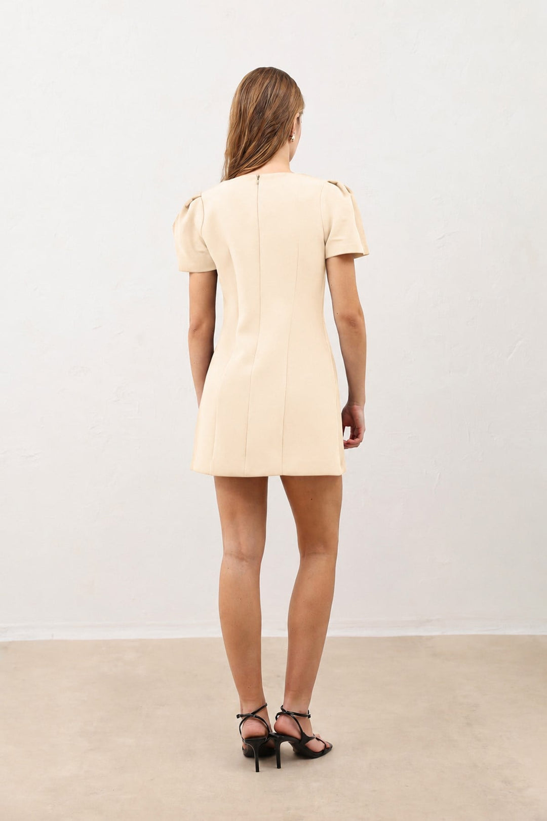 ANT Ruffled Short Dress for Women - Whitley Bay