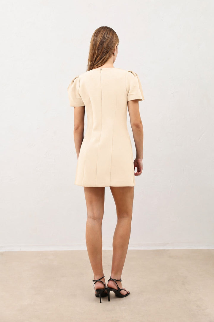 ANT Ruffled Short Dress for Women - Whitley Bay