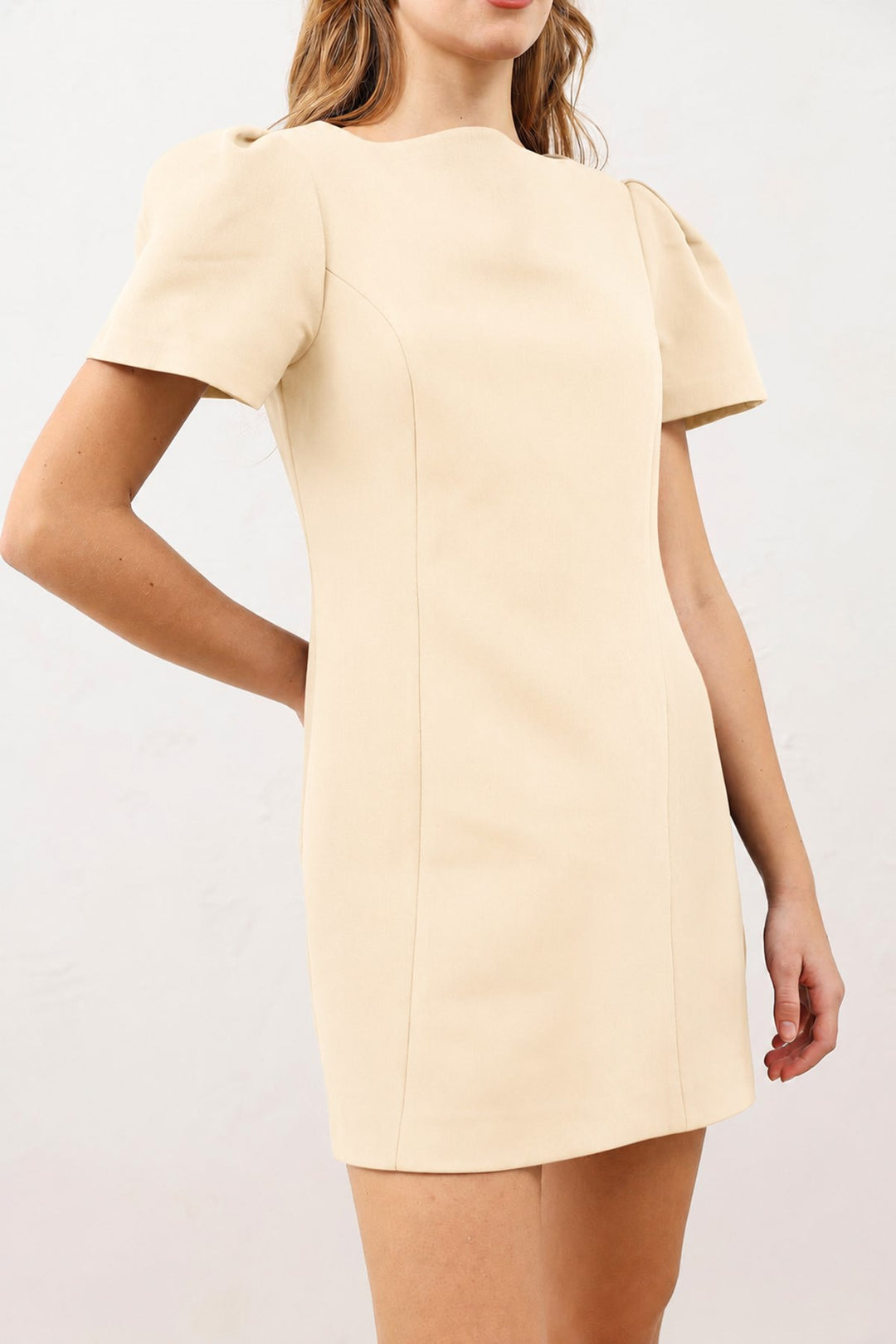 ANT Ruffled Short Dress for Women - Whitley Bay