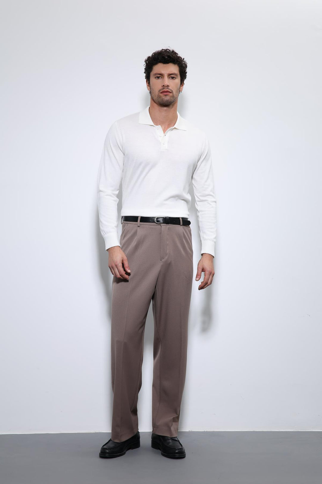 ANT Antioch Ekru Polo Yaka Erkek Kazak - Beaverton