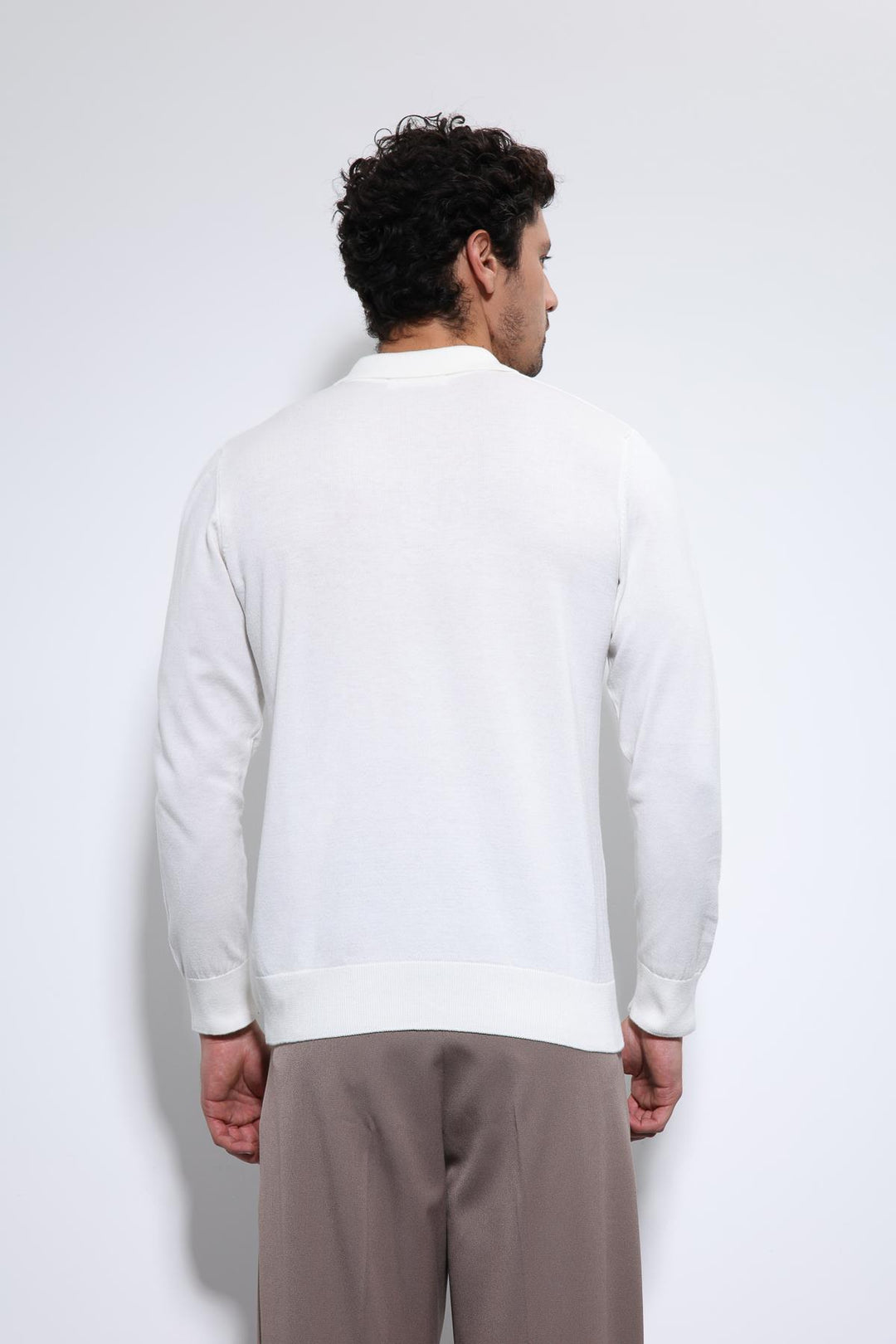 ANT Antioch Ekru Polo Yaka Erkek Kazak - Beaverton