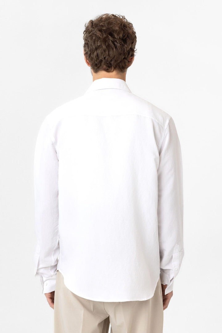 ANT Antioch Ecru Relax Fit Modal Fabric Men's Shirt - San Pedro Garza García