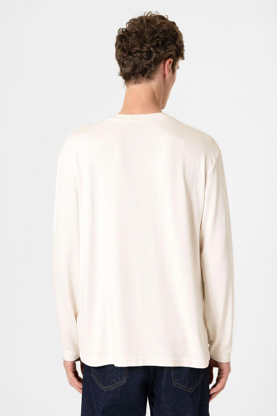 ANT Antioch Ekru Relaxed Fit Basic Erkek T-Shirt - Bloomington