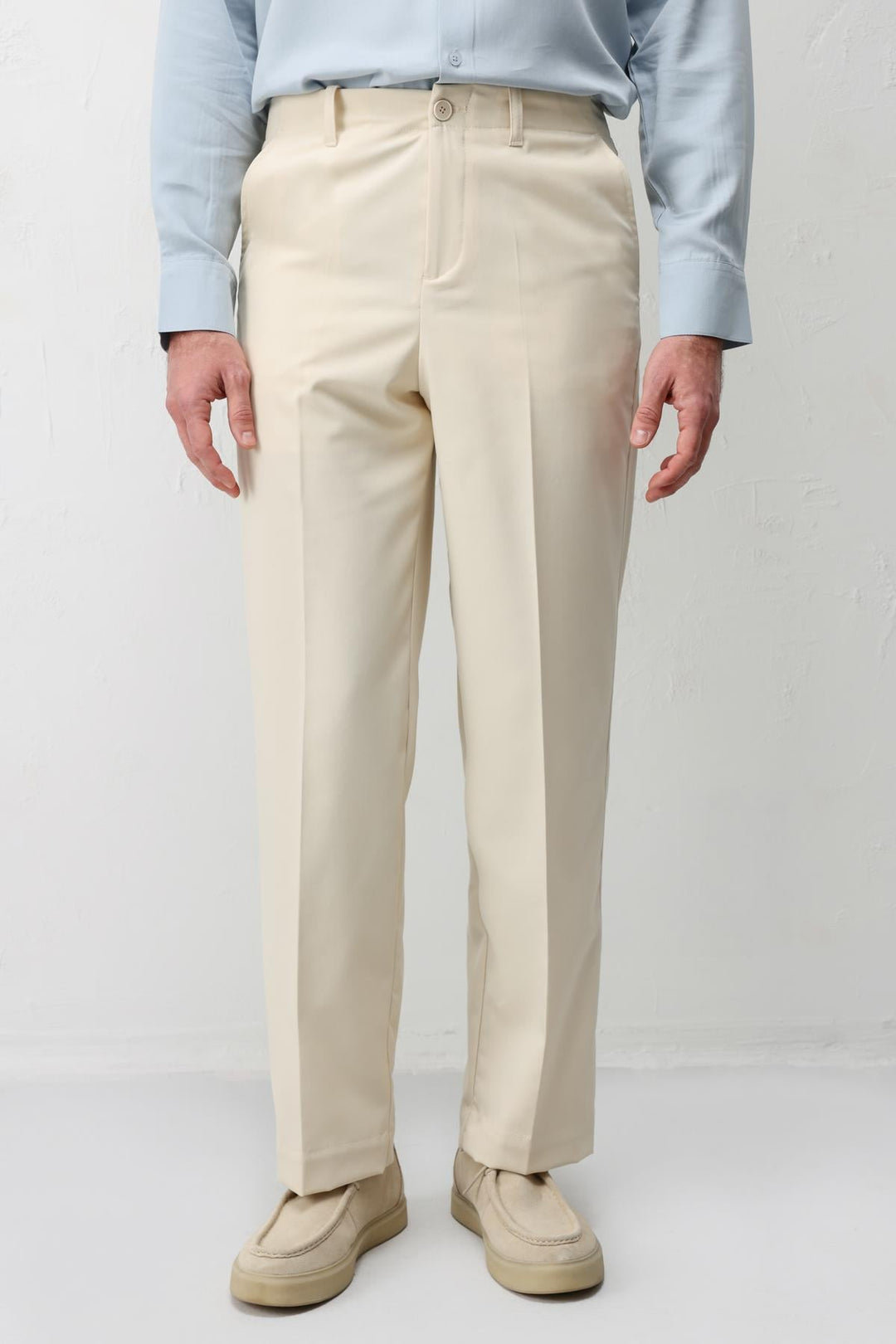 ANT Antioch Ekru Straight Fit Erkek Pantolon - La Independencia