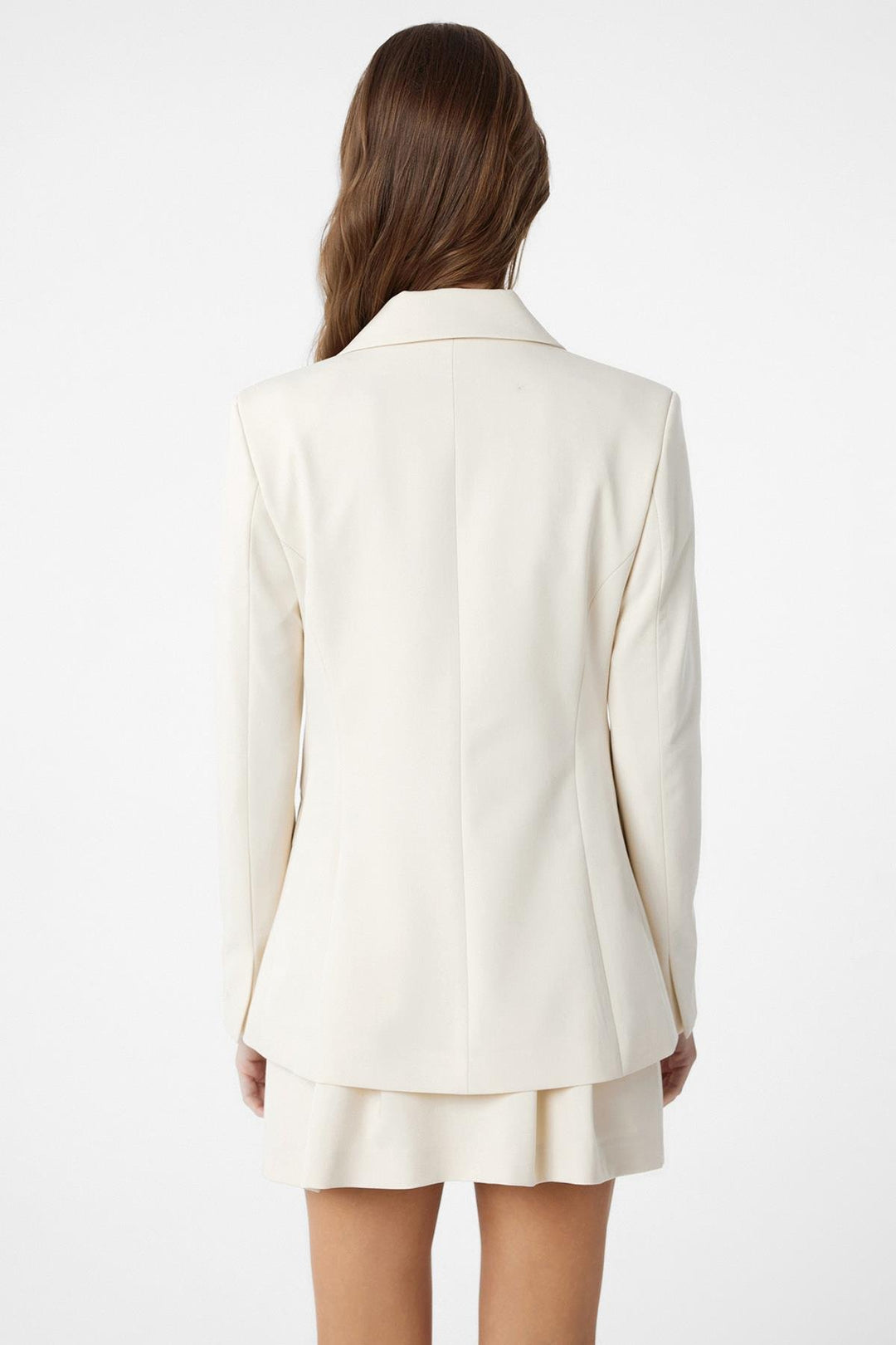 ANT Antioch Ecru Woman Blazer Jacket Sitting on the Body - Portsmouth