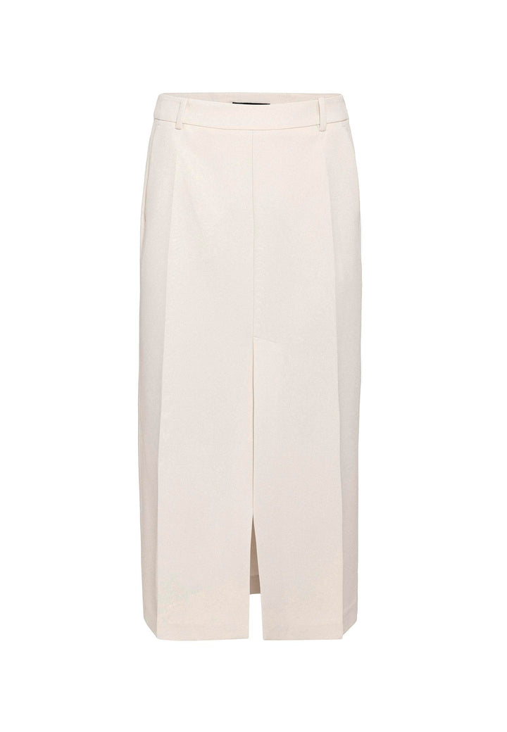 ANT Antioch Ecru Slit Women's Pencil Skirt - Taranto