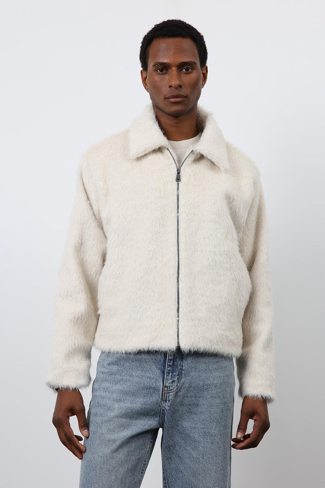 ANT Antioch Ekru Yumuşak Dokulu Erkek Mont - New Berlin