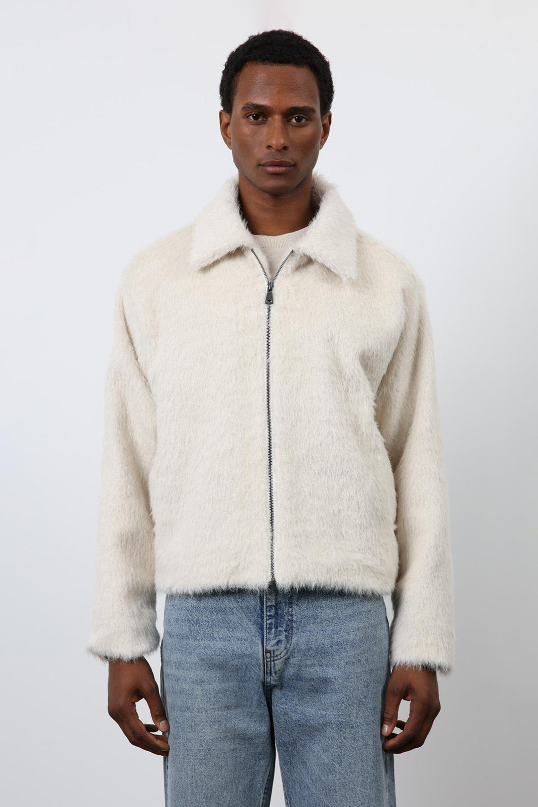 ANT Antioch Ekru Yumuşak Dokulu Erkek Mont - New Berlin