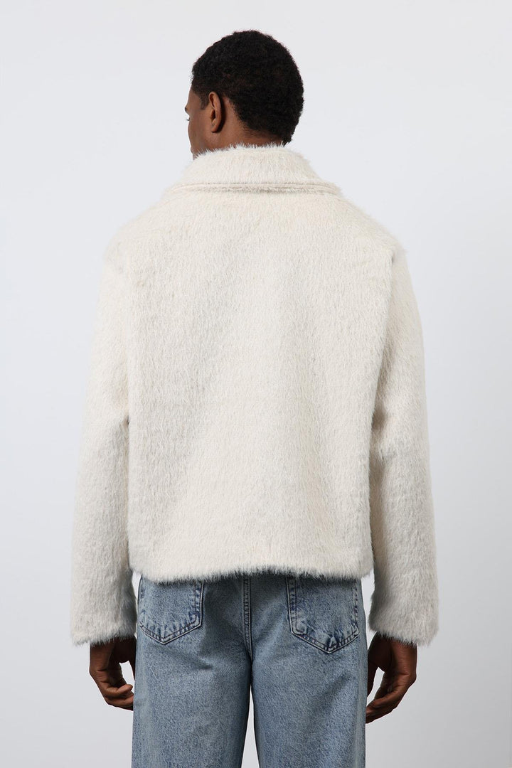 ANT Antioch Ekru Yumuşak Dokulu Erkek Mont - New Berlin