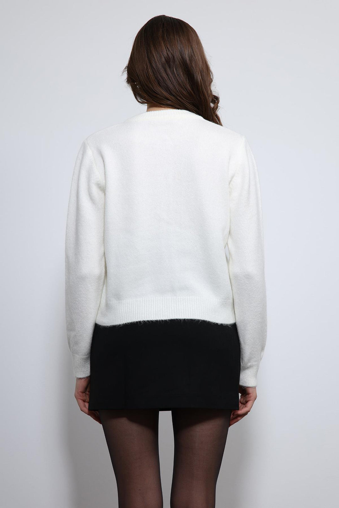 ANT Antioch Ecru Soft Textured Cardigan - Norwich