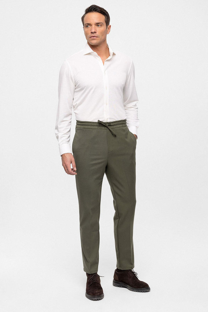 ANT Elastic High Waist Men's Trousers - San Donà di Piave
