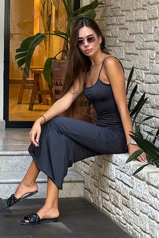 MDX Smoke Long Sleeve Basic Dress MG1852 - Sahuayo de Morelos