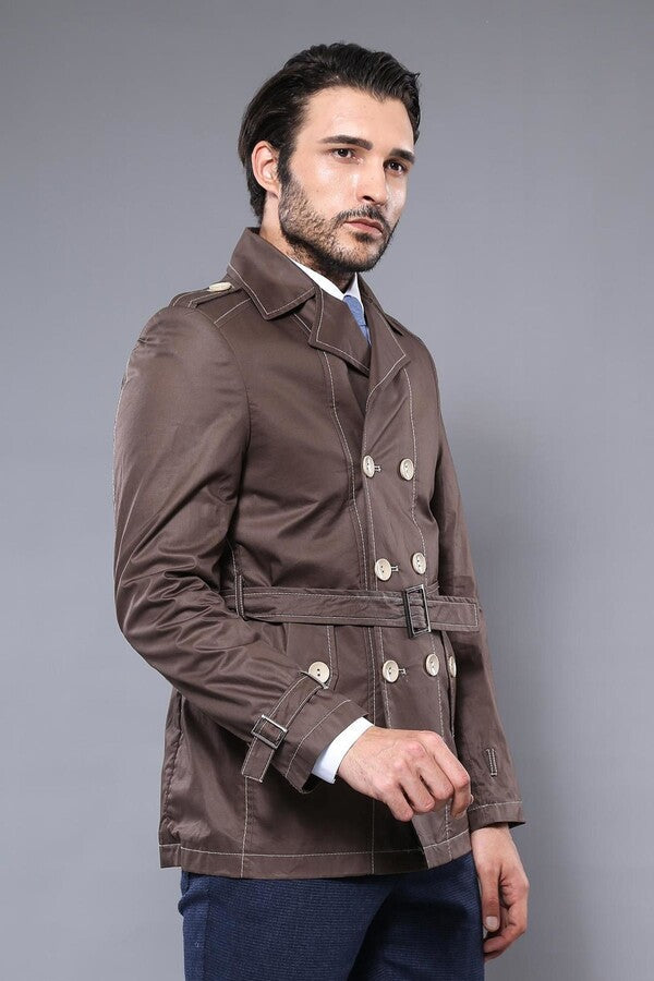 WSS Double Breasted Brown Trenchcoat  - Lviv
