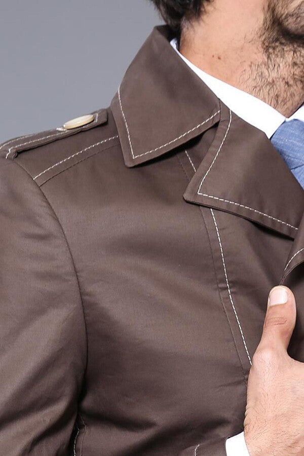 WSS Double Breasted Brown Trenchcoat  - Lviv