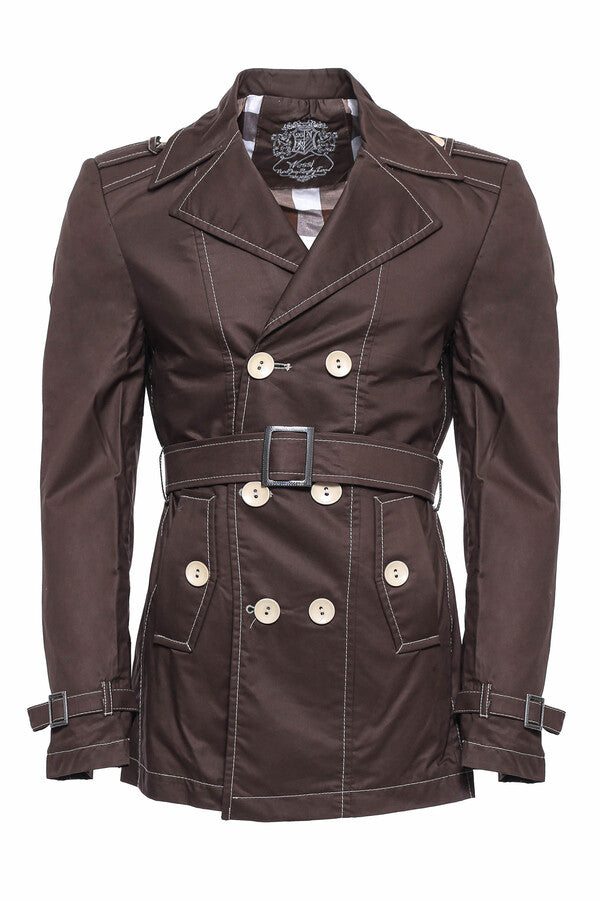 WSS Double Breasted Brown Trenchcoat  - Lviv