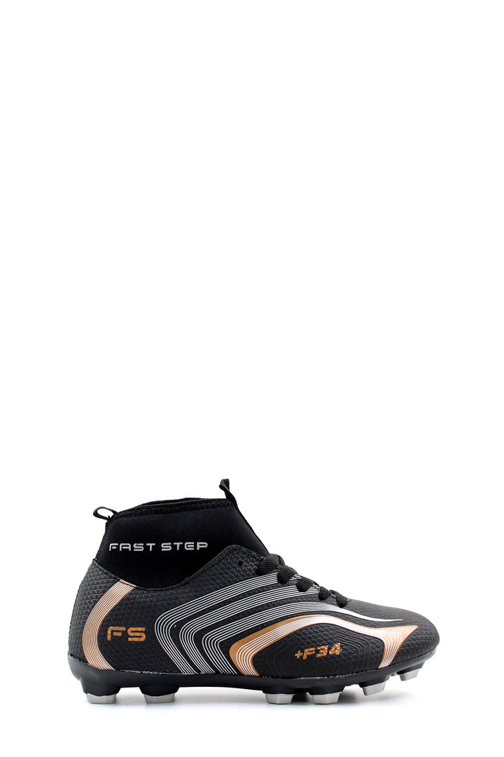 FST Men's Soccer Cleats 930XA034K Black Copper - Kirkcaldy