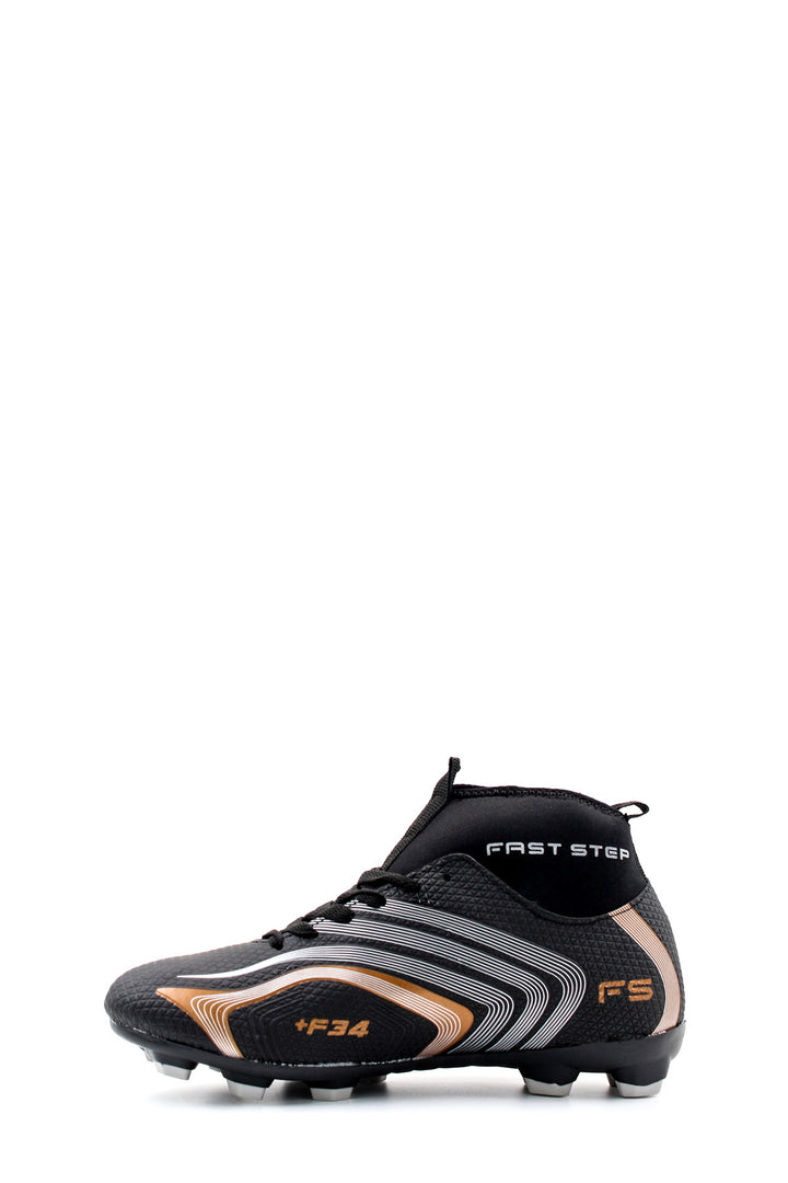 FST Men's Soccer Cleats 930XA034K Black Copper - Kirkcaldy