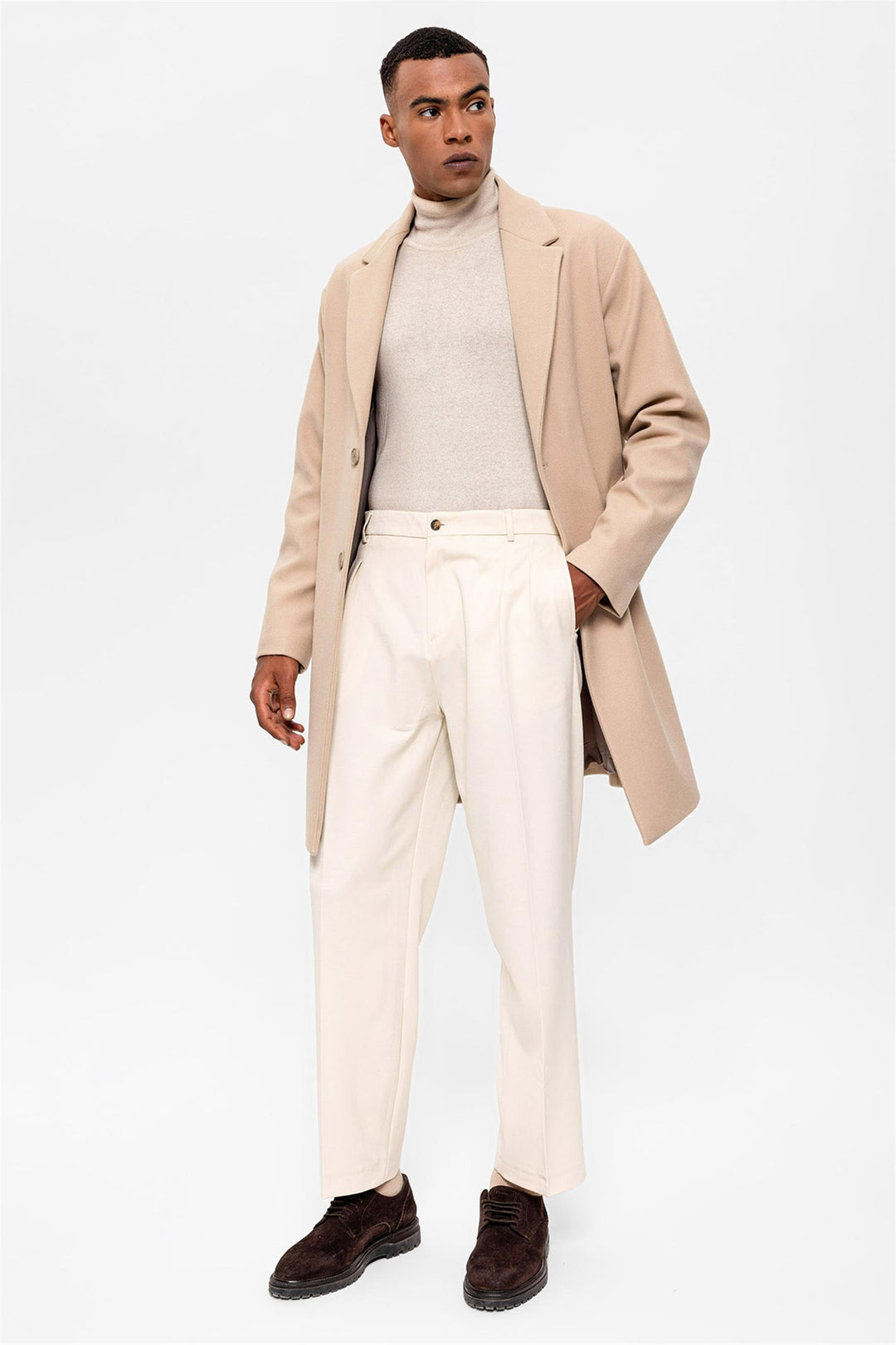 ANT Men's Oversized Coat - Eugene