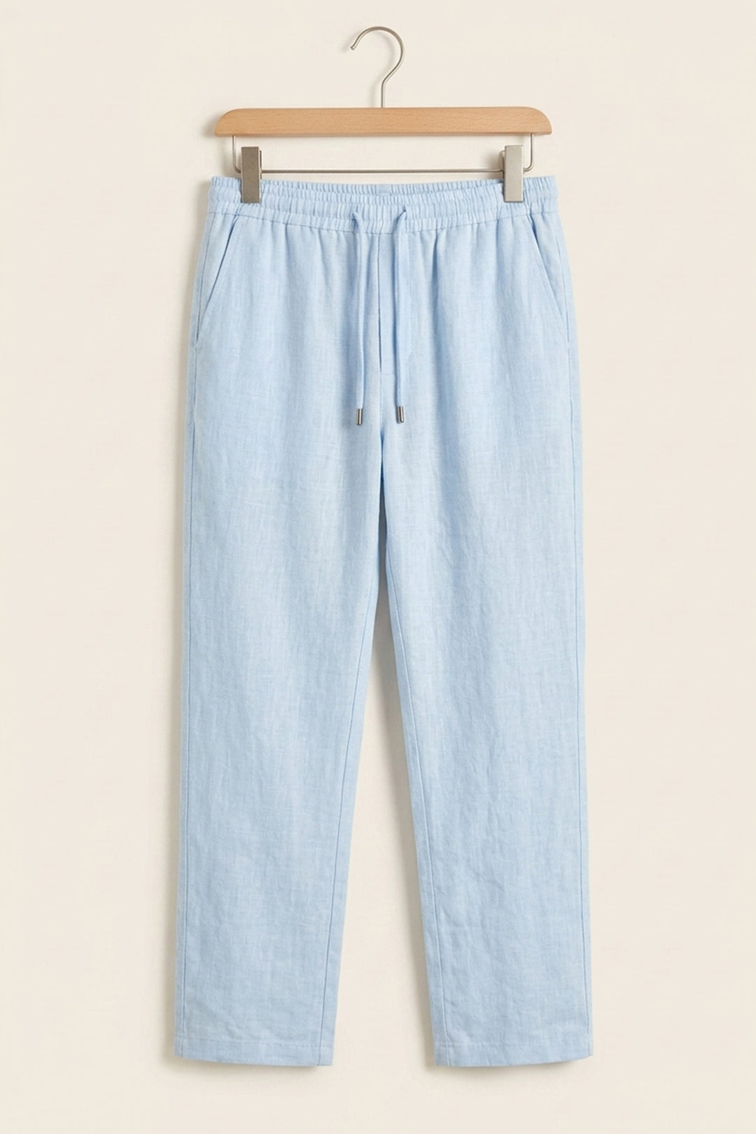 BGD Women Erkek Rahat Keten Pantolon 30118 - Mavi - Voerde