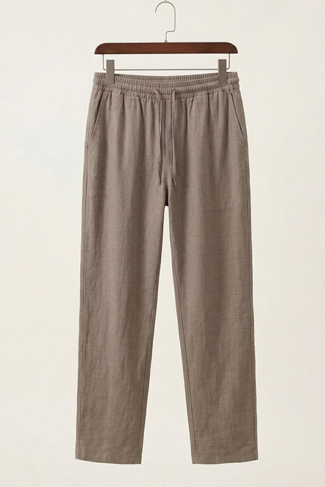 BGD Women Erkek Rahat Keten Pantolon 30118 - Vizon - Pinto