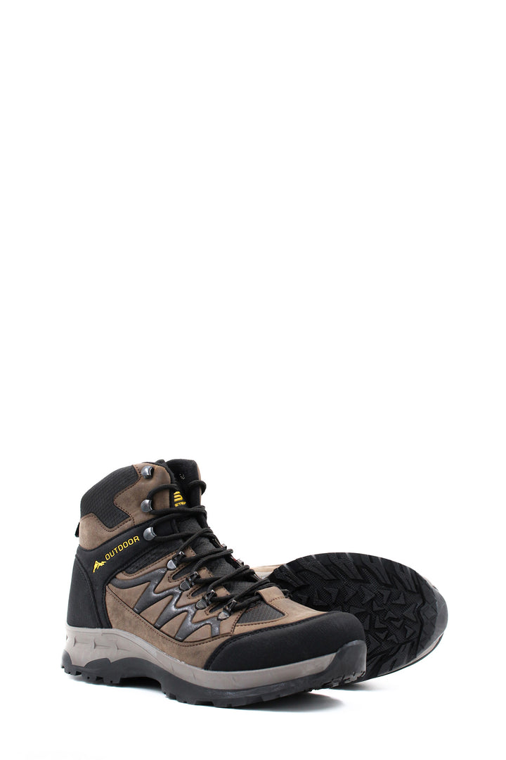 FST Men's Sports Boot 417SMA8009 Sand Yellow Black - Central Coast