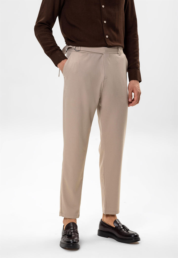 ANT Men's High Waist Belted Trousers - Valrico