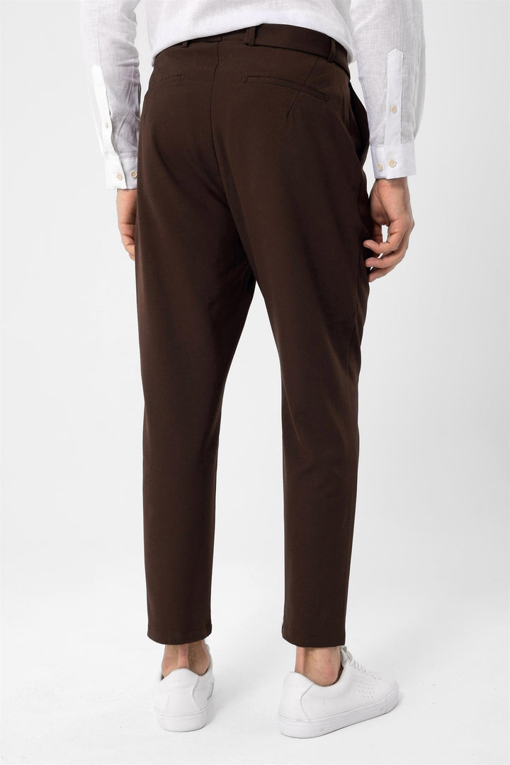 ANT Men's High Waist Belted Trousers - Casas Adobes
