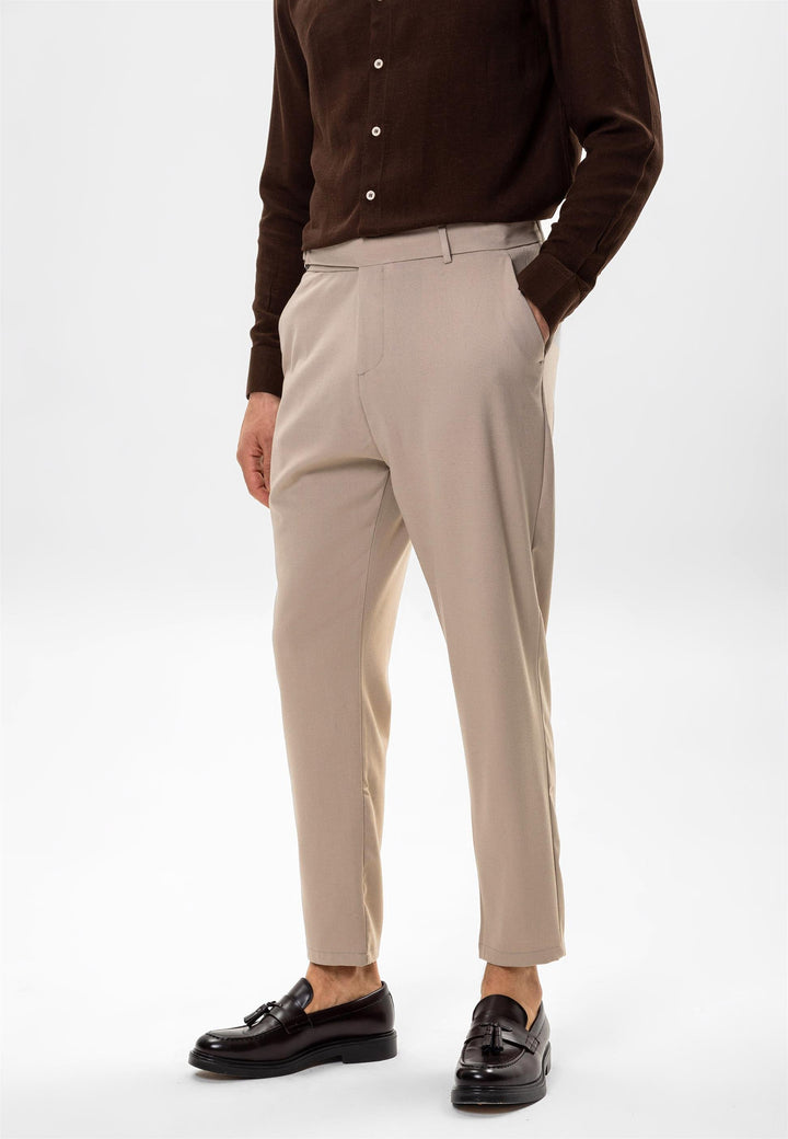 ANT Men's High Waist Belted Trousers - Valrico