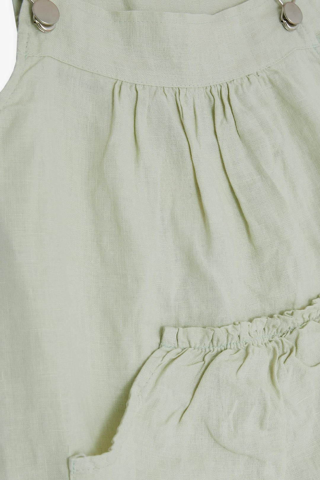 BRE Escabel Girl's Sleeveless Dress with Pockets, 5-9 Years, Water Green - Viterbo
