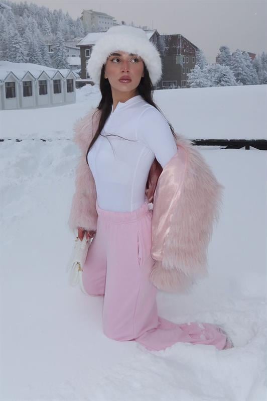MDX Pink Wide Leg Women's Sweatpants MG2279 - Midvale