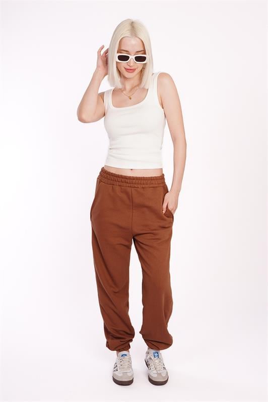 MDX Kahverengi Comfort Fit Eşofman Altı MG1353 - Hildesheim