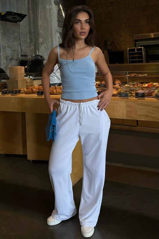 MDX White Barrel Fit Women's Sweatpants MG2553 - Bloomington