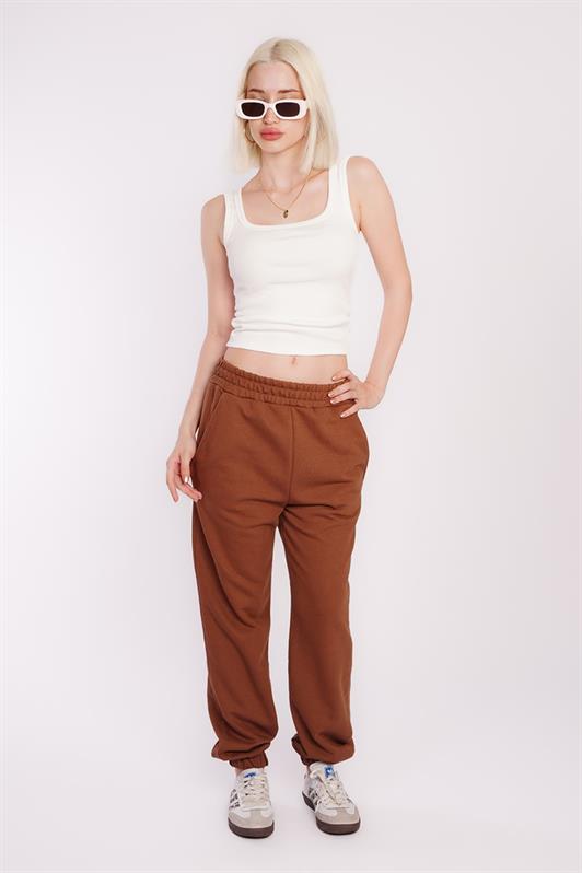 MDX Kahverengi Comfort Fit Eşofman Altı MG1353 - Hildesheim
