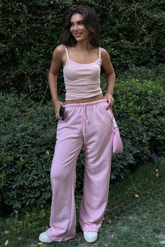 MDX Pembe Barrel Fit Kadın Eşofman Altı MG2553 - Landgraaf