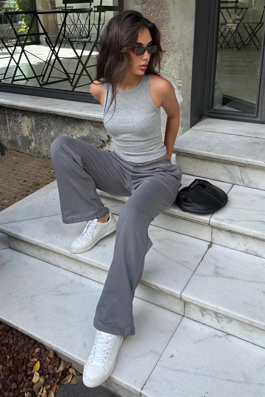 MDX Füme Barrel Fit Kadın Eşofman Altı MG2553 - Zapotlanejo