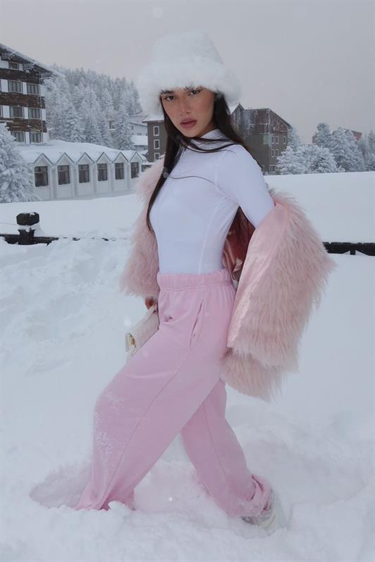 MDX Pink Wide Leg Women's Sweatpants MG2279 - Midvale