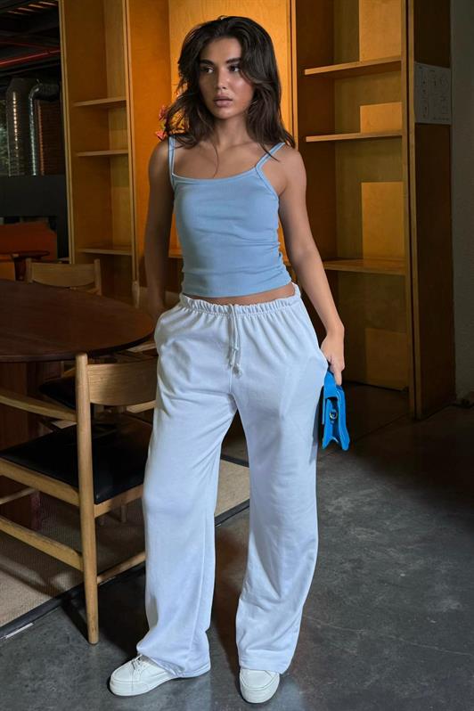 MDX White Barrel Fit Women's Sweatpants MG2553 - Bloomington