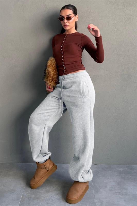 MDX Grimelanj Wide Leg Comfort Fit Elastic Waist Sweatpants MG2581 - Smyrna