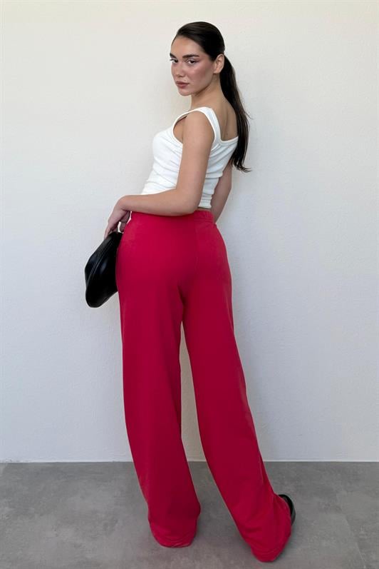 MDX Red Wide Leg Women's Sweatpants MG2279 - Shrewsbury