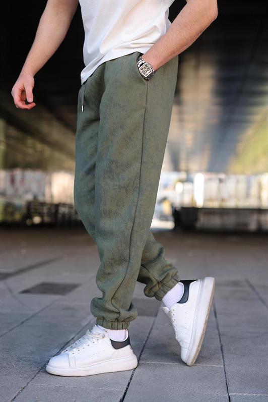 MDX Haki Batik Desenli Jogger Eşofman Altı E6582 - Garden Grove