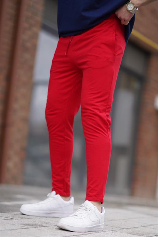 MDX Madmext Plain Basic Red Sweatpants 2925 - Woking