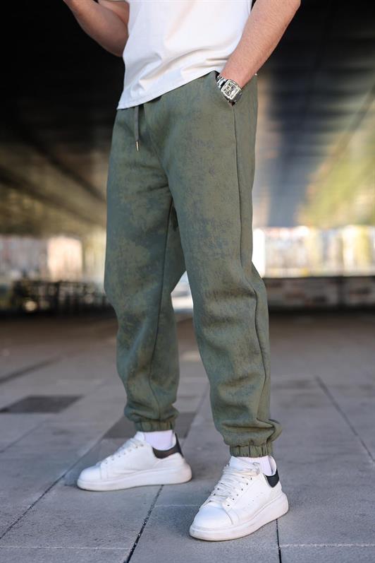 MDX Haki Batik Desenli Jogger Eşofman Altı E6582 - Garden Grove