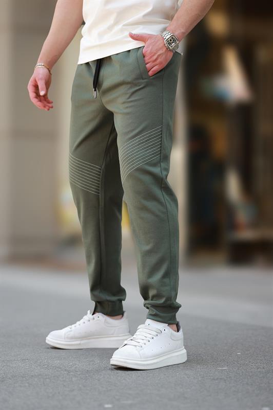 MDX Haki Hooded Men's Tracksuit Bottoms E6570 - Syracuse