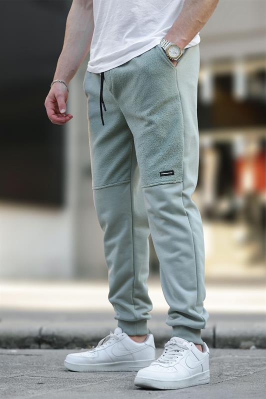MDX Green Men's Elasticated Cuff Polar Sweatpants 6555 - Santa Cruz