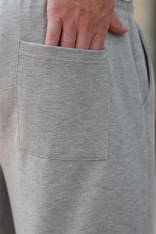 MDX Gray Comfort Fit Elastic Waist Men's Sweatpants Bottoms E6573 - Lelystad