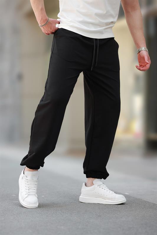 MDX Black Comfort Fit Elastic Waist Men's Sweatpants E6573 - Fond du Lac