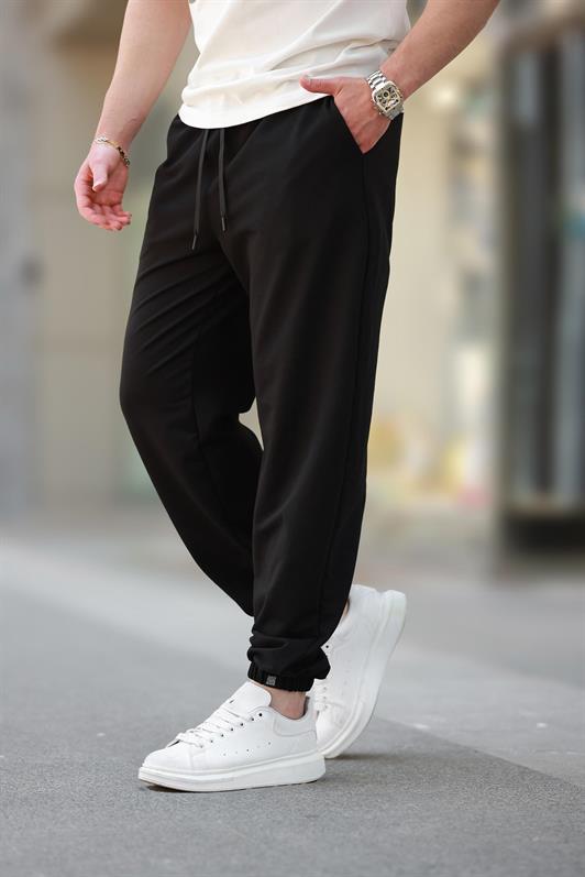 MDX Black Comfort Fit Elastic Waist Men's Sweatpants E6573 - Fond du Lac